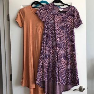 Two Lularoe dresses